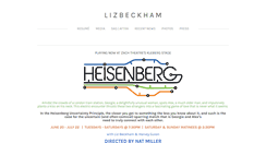 Desktop Screenshot of lizbeckham.com